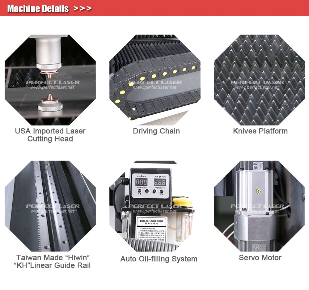 Perfect Laser-500W 1kw 2kw 1000W 3000W 3015 Ipg/Raycus/Max CNC Metal /Stainless Steel/Iron/Aluminum/Copper/Ss/Ms Plate Fiber Laser Cutter Cutting Machine Price