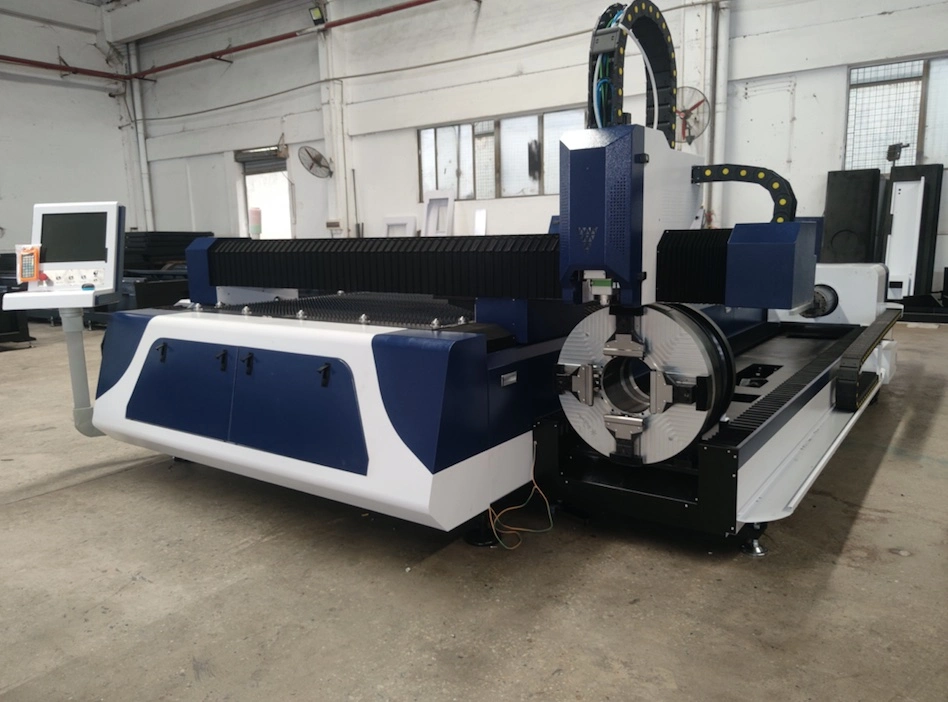 CNC Sheet Metal Tube Laser Cutting Machine with Tube Length 3m 6m 9m