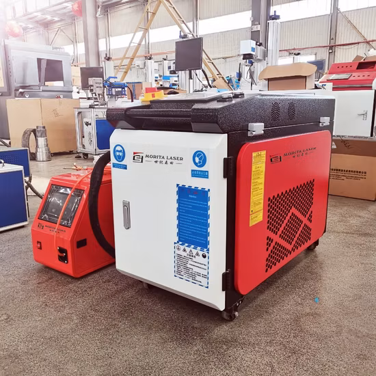 高品質スリーインワンファイバーレーザー機、低価格、溶接、切断、洗浄、1kw、1.5kw、2kw、産業機械機械