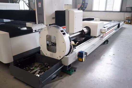 金属板・金属管用高精度一体型ファイバーレーザー切断機